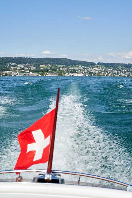 Bootsfahrt auf dem Zürichsee