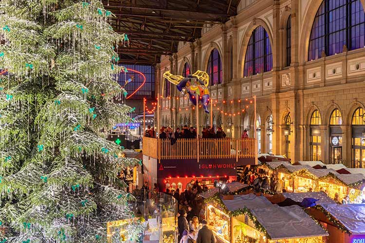 Weihnachtsmarkt Bahnhof