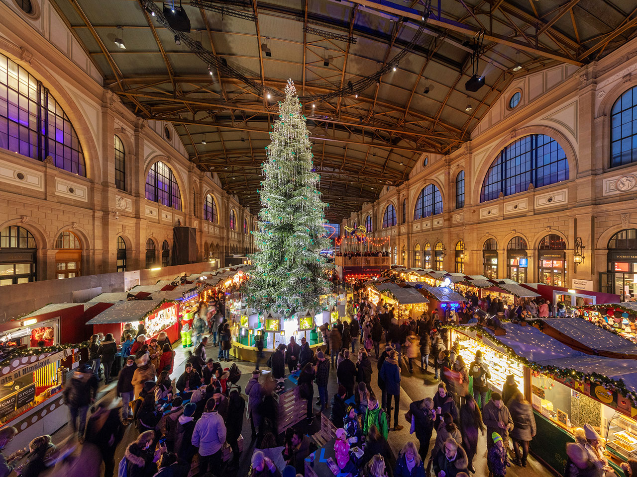Weihnachtsmarkt Bahnhof